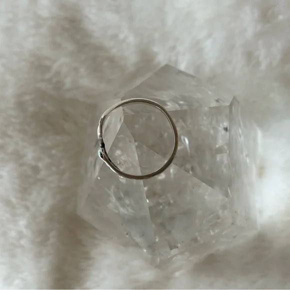 🤍 euc | delicate silver serpent ring - Picture 5 of 5